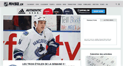 Desktop Screenshot of ahsq.goaliesarchive.com